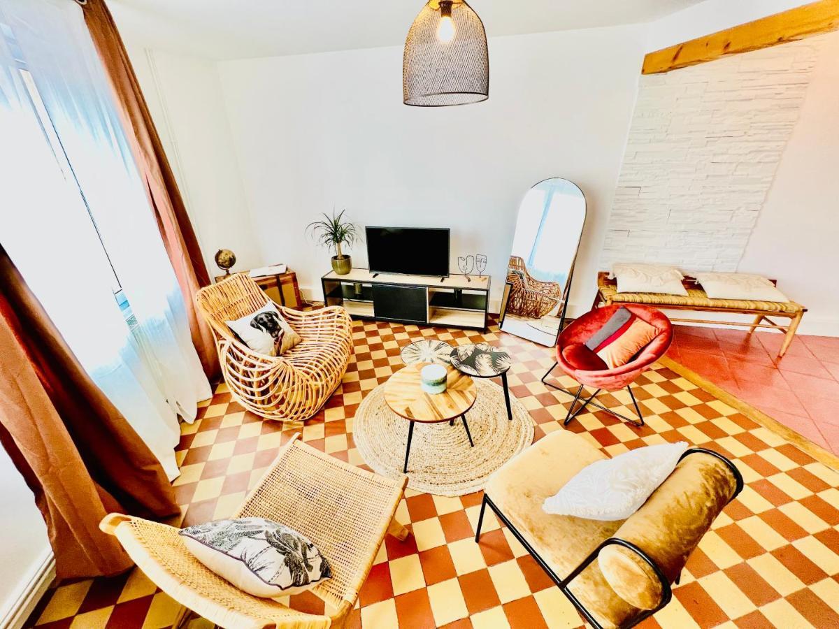 #Terracota'S Retro House, Near Lac Du Der ! Lägenhet Saint-Dizier Exteriör bild